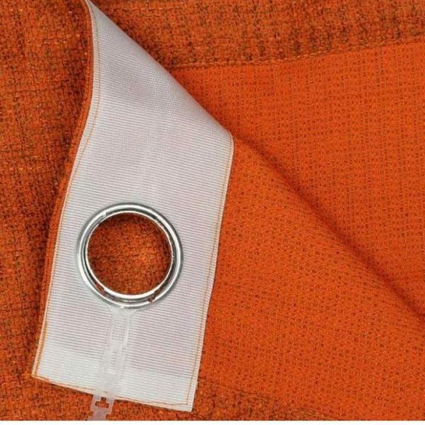 پرده پانچی و پارچه گونی بافت ملانژ MELANGE عرض 1.5 و 3 متری