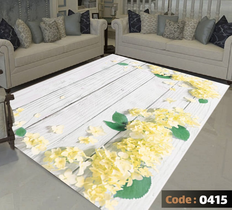 کاورفرش روفرشی دورکشدار گوشه لیفه ای طوسی کرم کد 0415