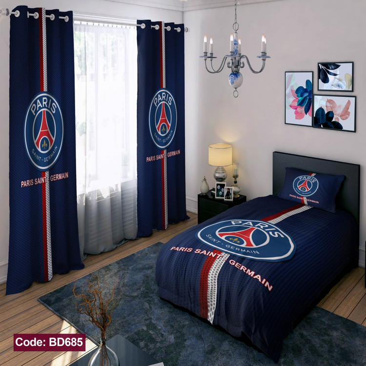 پرده پانچی مخمل چاپی پسرانه کد BD 685