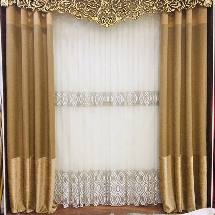 دکور پرده ( دکور پرده مینیمال پانچ پیلیسه ) طرح ترکیبی 3 حاشیه جنس ترک