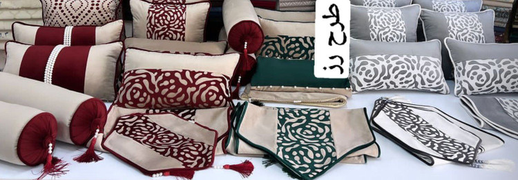 ست سفارشی کوسن طرح رز