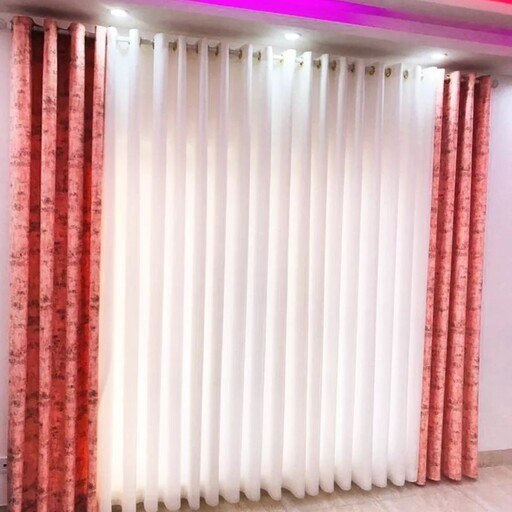 دکور پرده والان پرده مخمل هاوین
